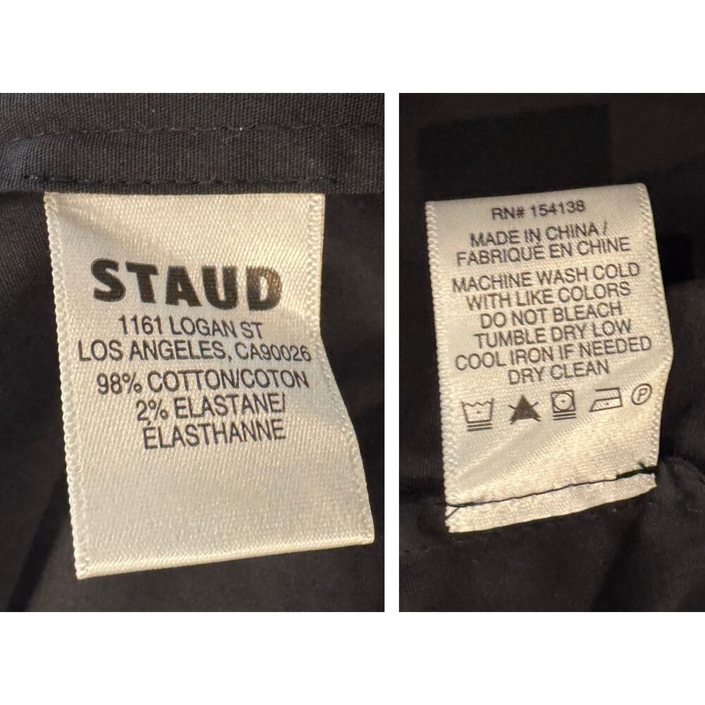 STAUD Midi Marlowe Dress Size XS - Picture 10 of 12